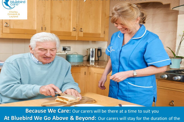 Bluebird Care Chorley, Ormskirk & Leyland, Preston, Lancashire